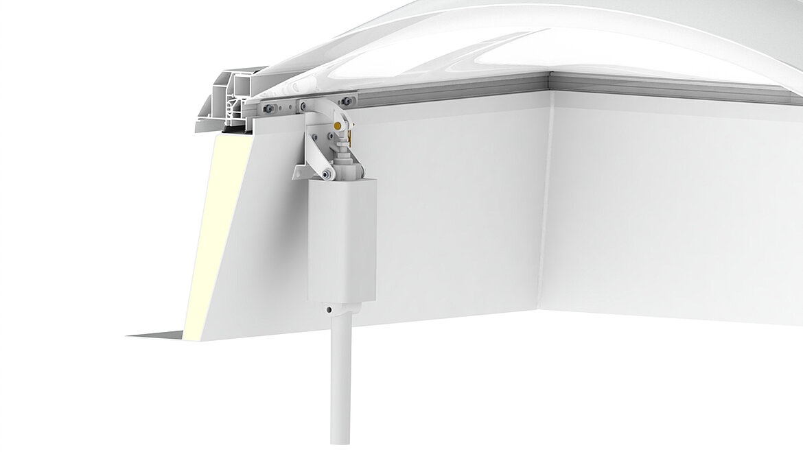 Spindelmotor 230V LAMILUX Lichtkuppel F100 W Elektromotor