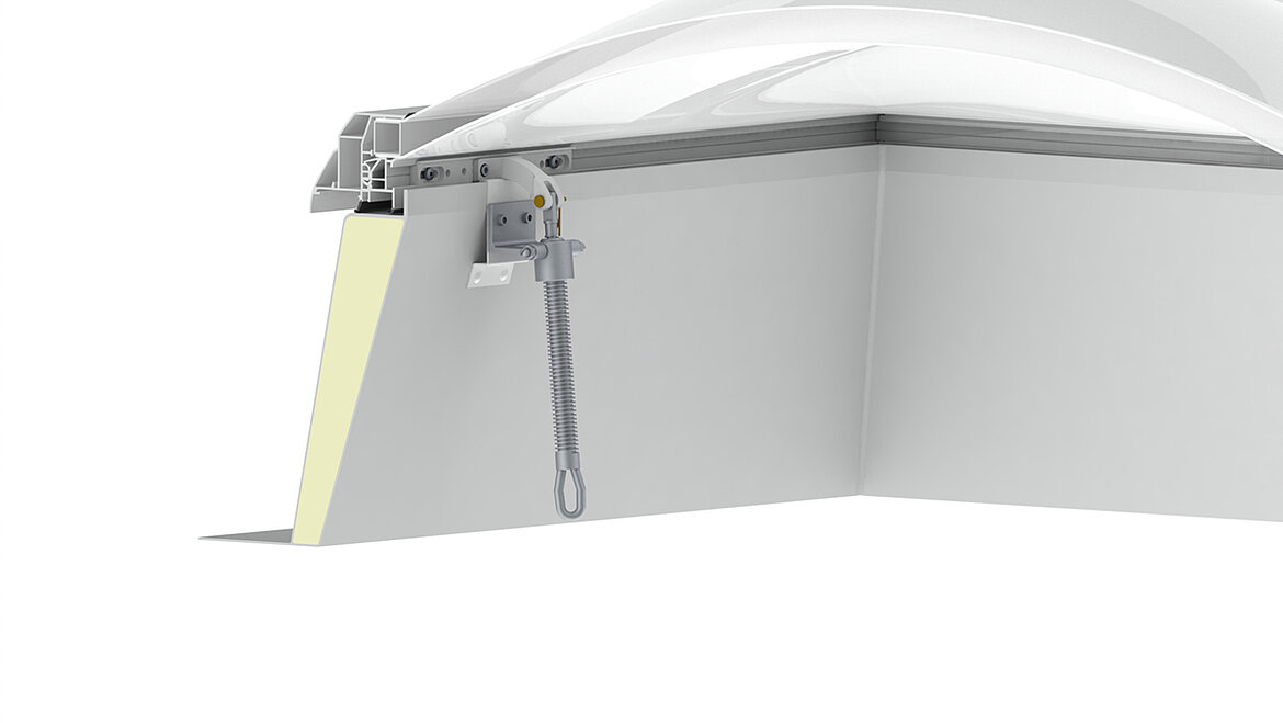 Handspindel LAMILUX Lichtkuppel F100 W Handspindel