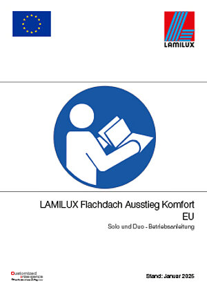 LAMILUX Flachdach Ausstieg Komfort Solo/Duo EU