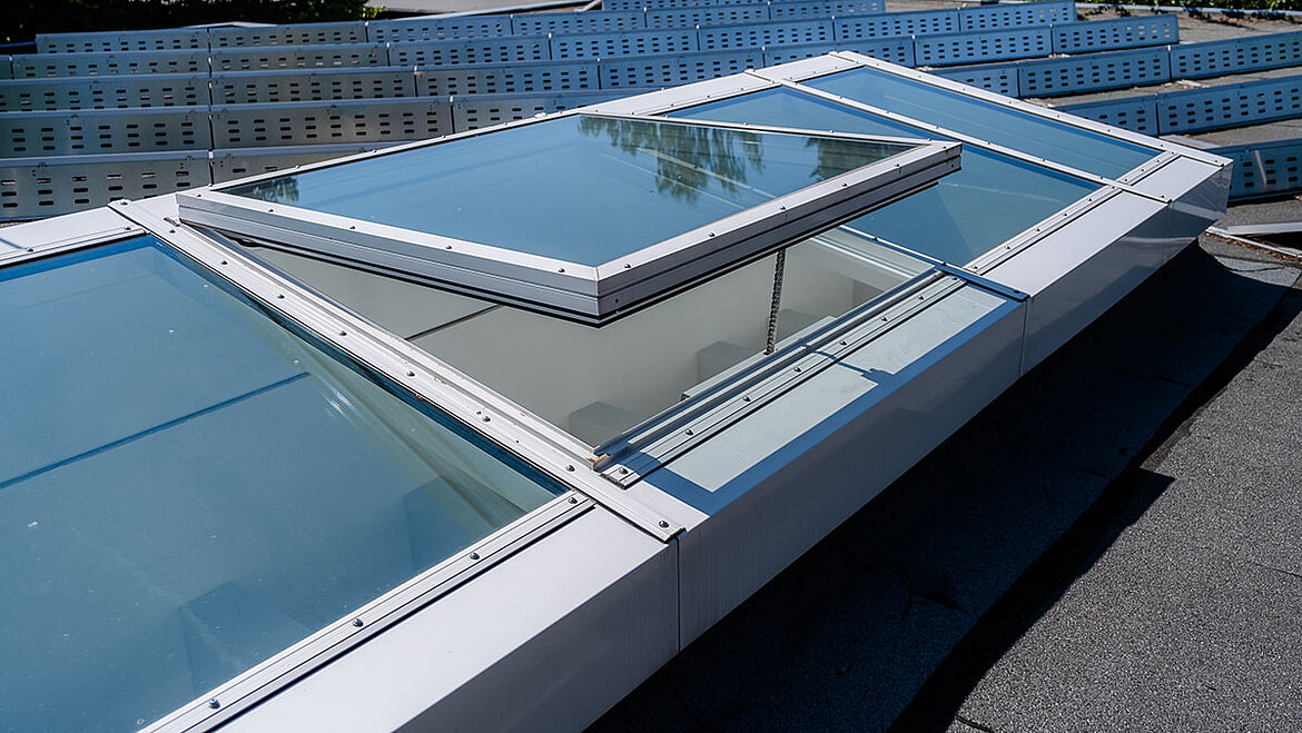 Das neue LAMILUX Glasdach PR60 Martin-Luther-Kindertagesstätte, Rehau