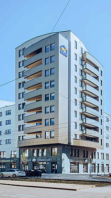 LAMILUX Objektentrauchung - Wohngebäude Magdeburg