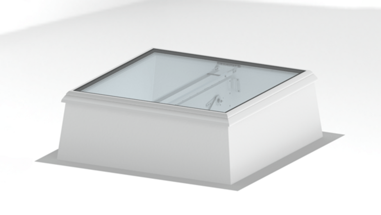 Flachdach Fenster RWG