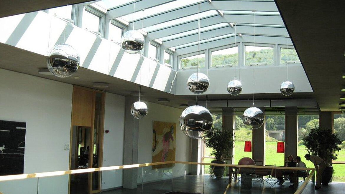 Flur der Firma Binder GmbH 