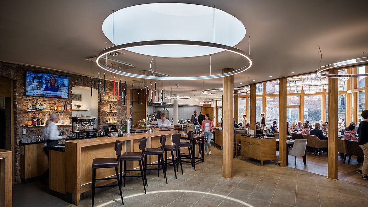 Design beim Oberlicht