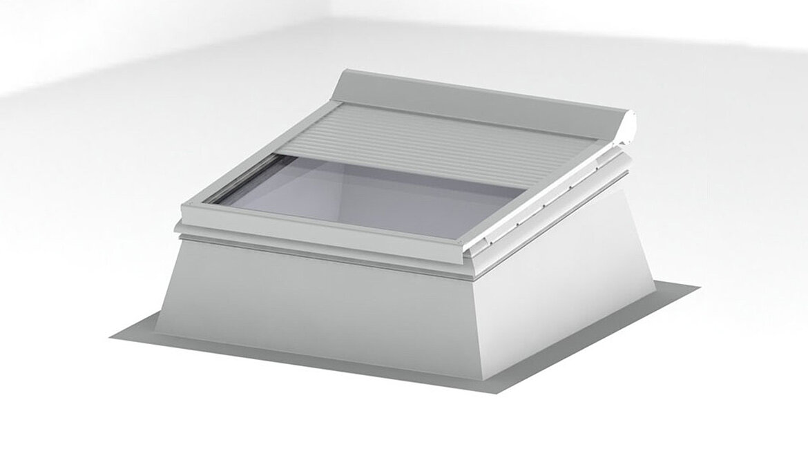 Flachdach Fenster Sonnenschutz