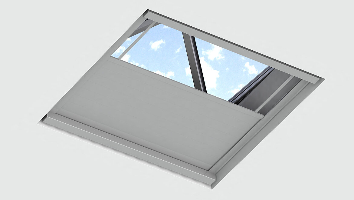 Flachdach Fenster Sonnenschutz