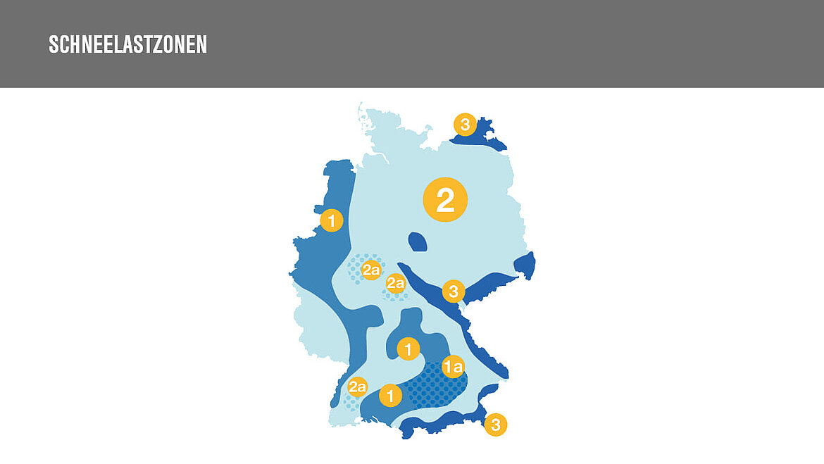 Schneelastzonen Deutschland 