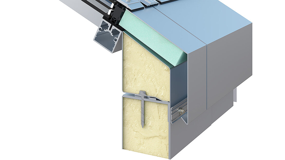 Montage auf Stahlblechzarge Montage auf Stahlblechzarge