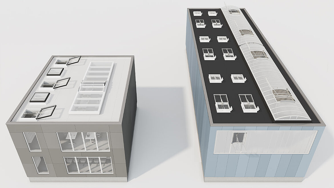 RWA-Anlagen im Gebäude | insights by LAMILUX