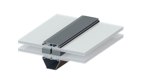 LAMILUX Lichtband B Typ PC10 + PC10 + GFUP + thermal composite 16