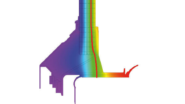 LAMILUX Lichtband B Energieeffizienz Fußprofil Giebel