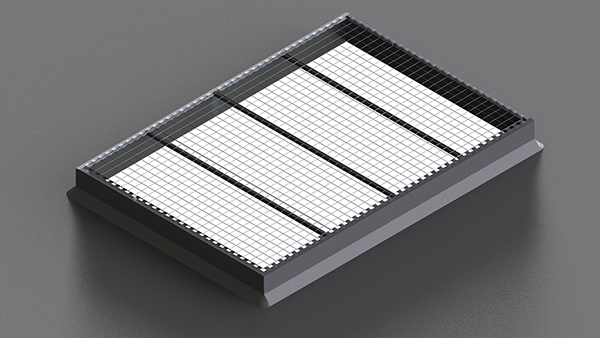 LAMILUX Lichtband Durchsturzgitter