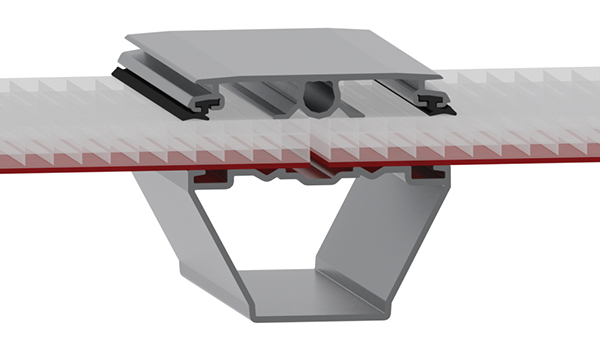 LAMILUX Lichtband harte Bedachung