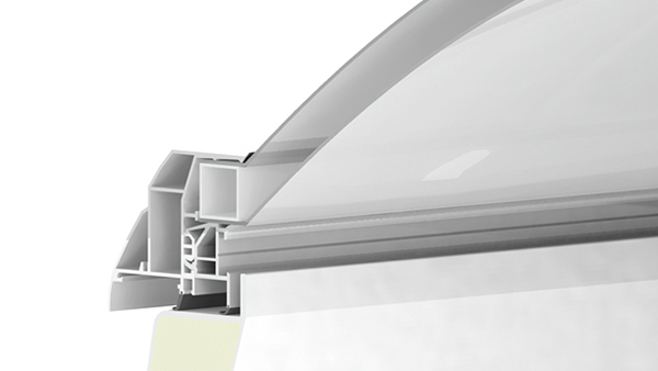 LAMILUX Lichtkuppel F100 doppelschalig