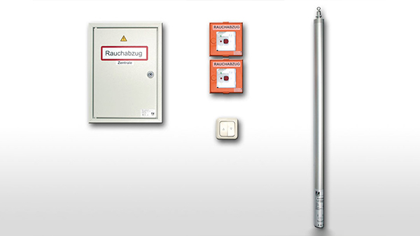 LAMILUX Rauchableitung Treppenhaus, Zubehör Treppenhausset
