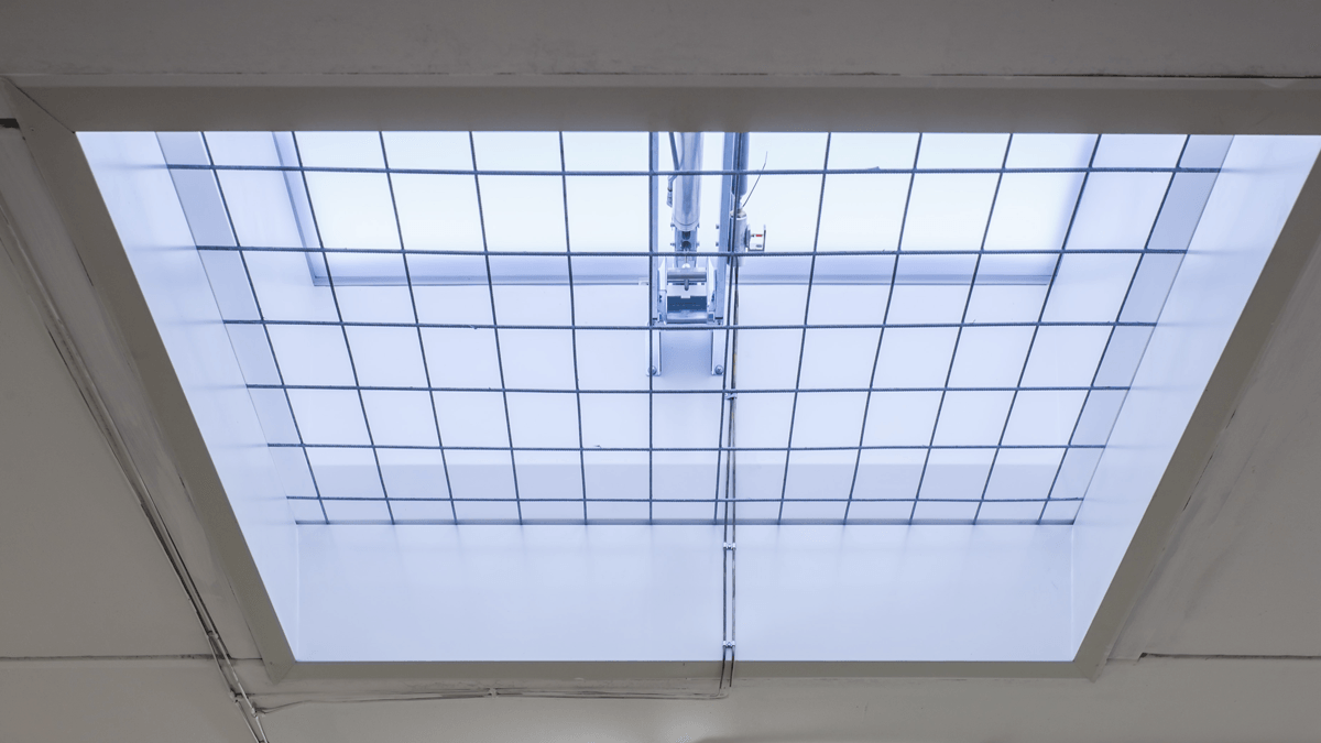 Flachdach Fenster F100 bei Zaltech LAMILUX