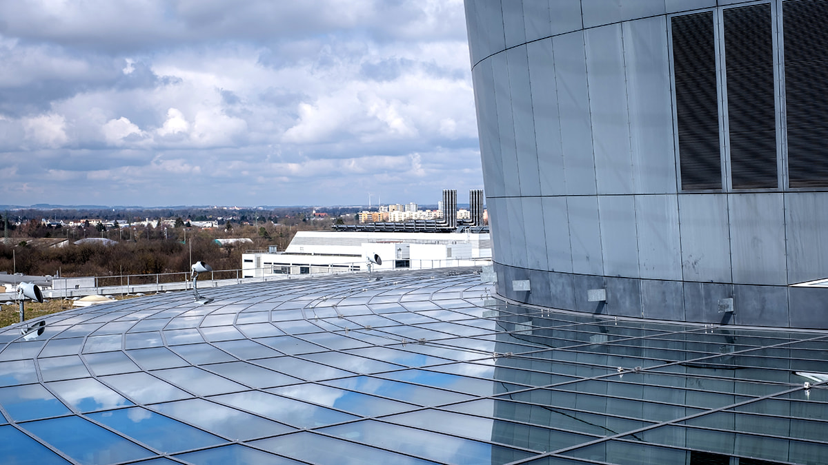 LAMILUX Glasdach PR60 im Forschungs- und Innovationszentrum der BMW Group in München 