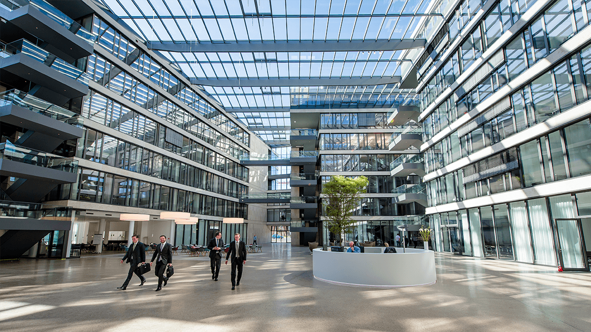 LAMILUX Glasdach PR60 am FGS Campus in Bonn