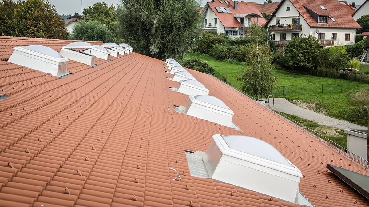 LAMILUX Lichtkuppel F100 im Bürogebäude VauDe in Tettnang 