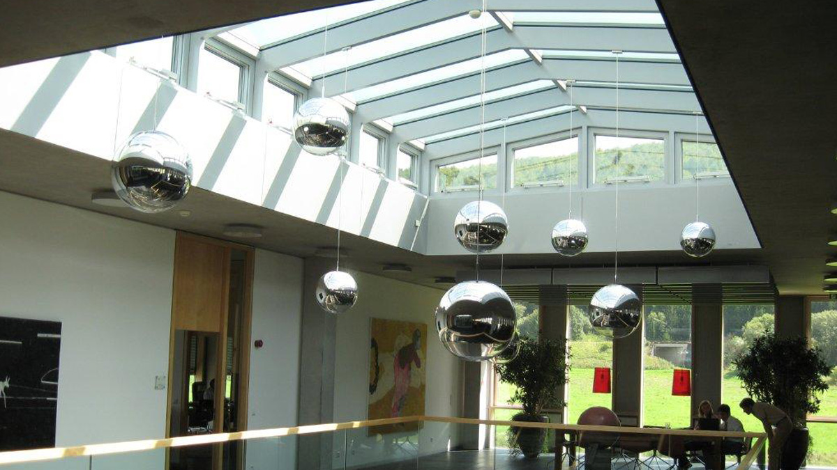 LAMILUX Passivhaus Lösungen in einem Verwaltungsgebäude in Tuttlingen