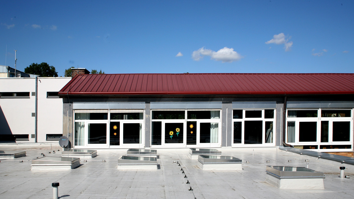 LAMILUX Sanierung der Grundschule in Zapfendorf